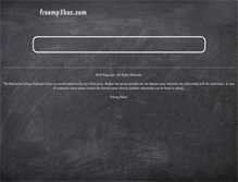 Tablet Screenshot of freemp3box.com